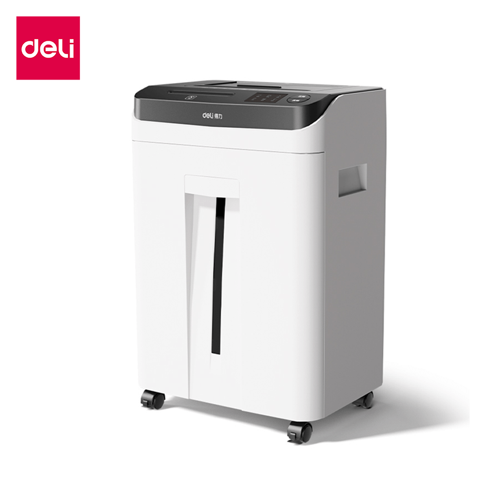 เครื่องทำลายเอกสารอัตโนมัติ DELI GA850-WH-01 25ลิตร สีขาว